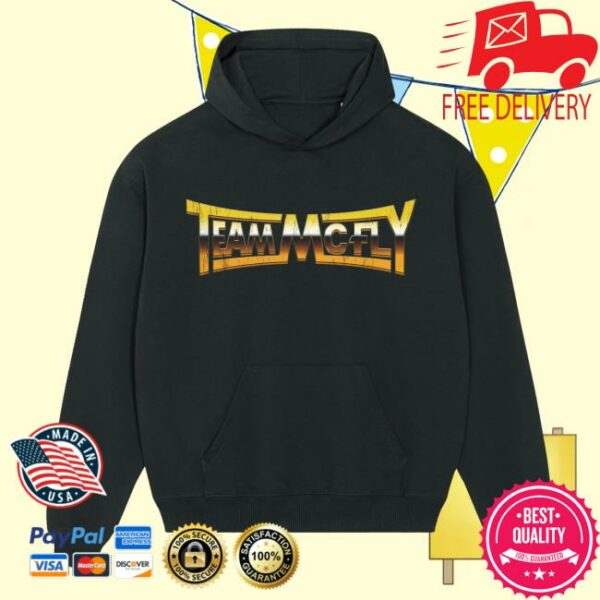 kenny Mcfly Merch Shop Store Team Mcfly Black Hoodie