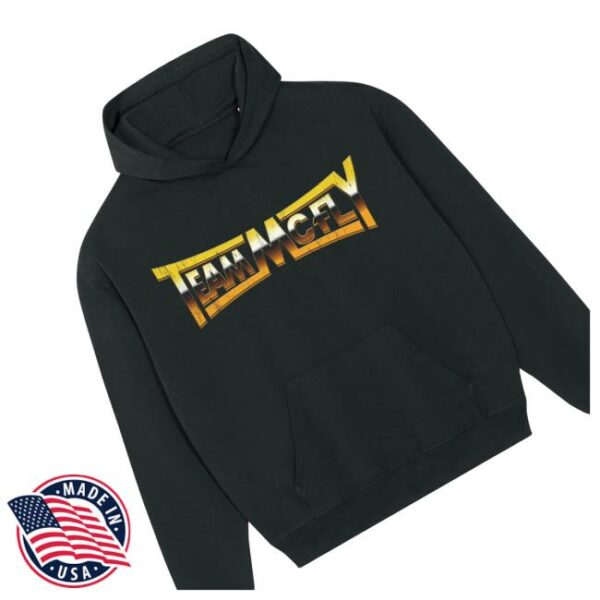 kenny Mcfly Merch Shop Store Team Mcfly Black Hoodied