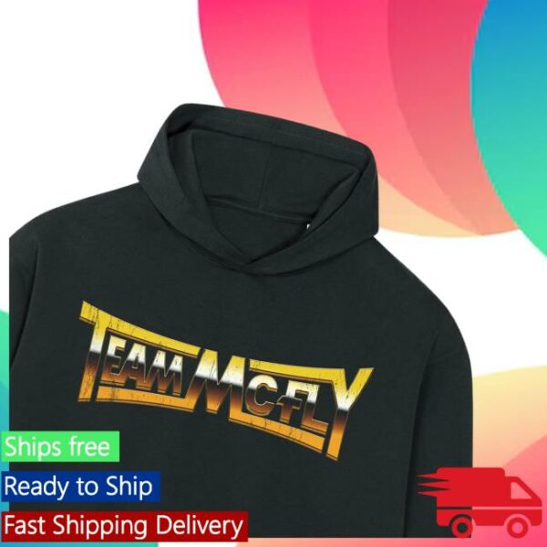 kenny Mcfly Merch Shop Store Team Mcfly Black Hoodiew