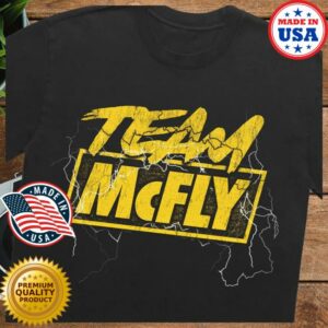 kenny Mcfly Merch Shop Store Team Mcfly Black Shirtw