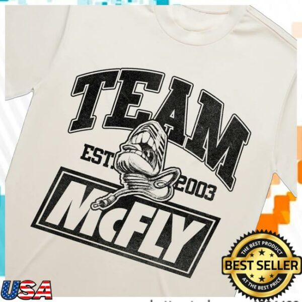 kenny Mcfly Merch Shop Store Team Mcfly Shirtw