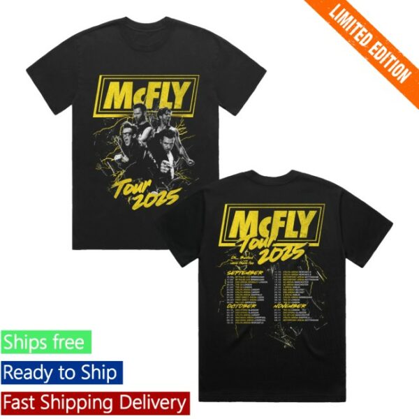 kenny Mcfly Merch Store Lightening Black Photo Teess