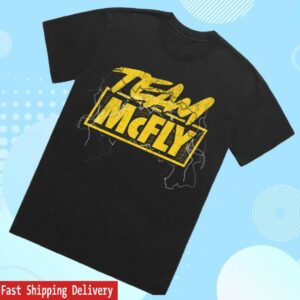 kenny Mcfly Merch Store Team Mcfly Black Shirts kenny Mcfly Merch Store Team Mcfly Black Shirts