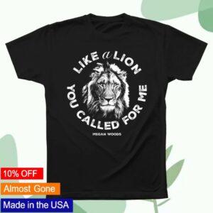 kenny Megan Woods Merch Like A Lion Tee0