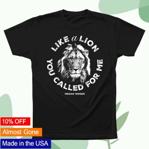 kenny Megan Woods Merch Like A Lion Tee0