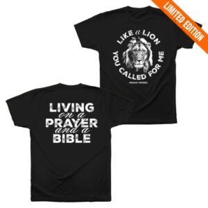 kenny Megan Woods Merch Like A Lion Tee1