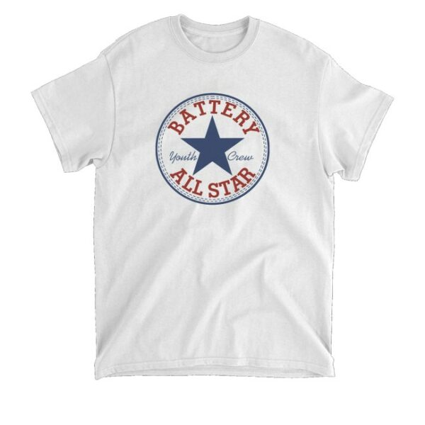 kenny Merchworld Store Battery All Star White Shirt