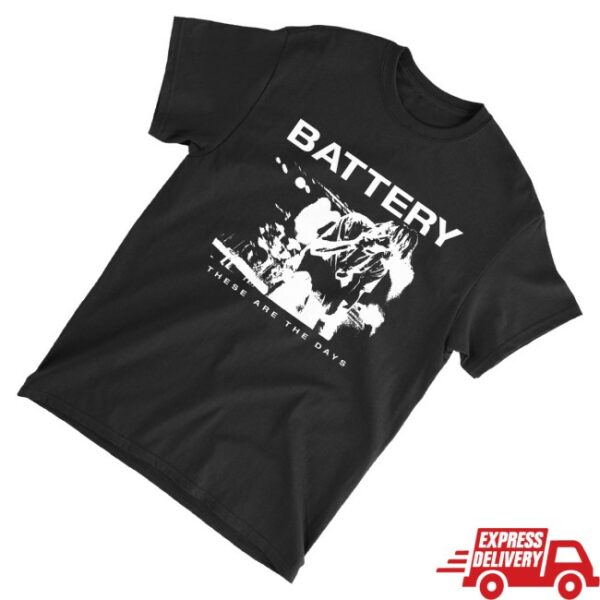 kenny Merchworld Store Battery The Days Black Tee0