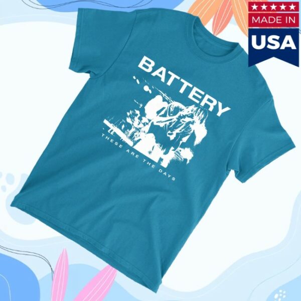 kenny Merchworld Store Battery The Days Blue Tee0