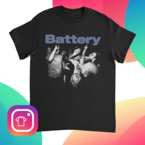 kenny Merchworld Store Battery Until The End Black Tee kenny Merchworld Store Battery Until The End Black Tee