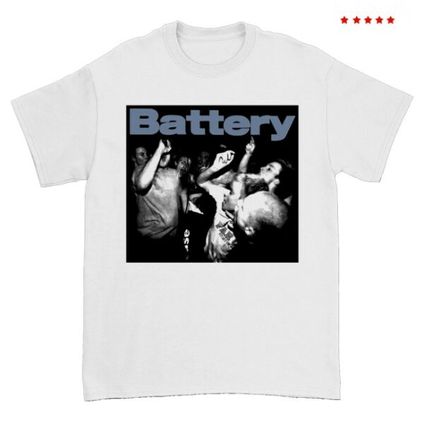 kenny Merchworld Store Battery Until The End White Tee0