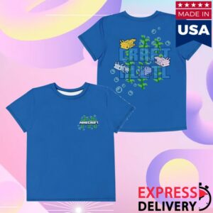 kenny Minecraft Shop Merch Minecraft Craft Alotl Youth Shirt0