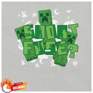 kenny Minecraft Shop Merch Minecraft Short Fuse Adult Shirt