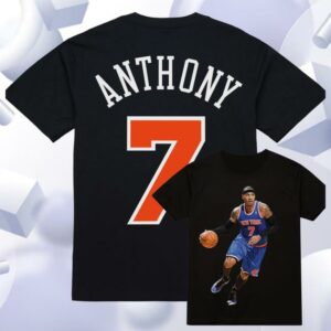 kenny Mitchell Ness Knicks Carmelo Anthony Ultimate Player Number Shirts