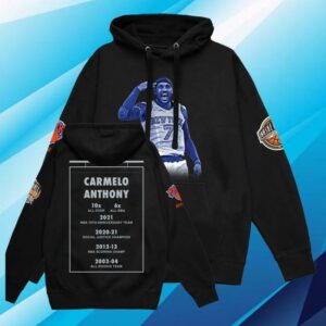kenny Mitchell Ness Merch Shop Store Knicks Carmelo Anthony Ultimate Player Hoodiew