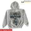 kenny Mlvltd Merch Store Guilt Trip Skull Cross Hoodies