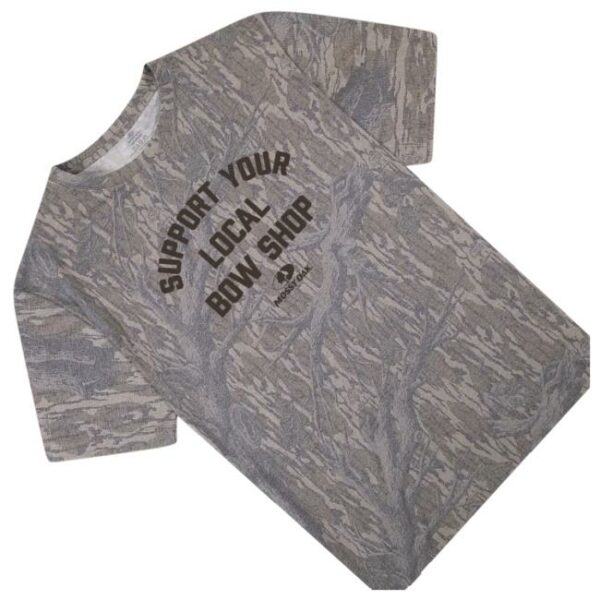 kenny Mossy Oak Support Your Local Bow Shop Shirtw