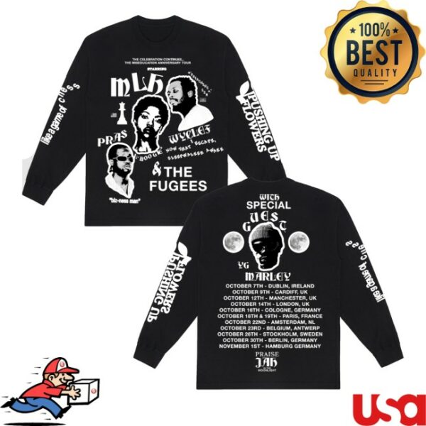 kenny Ms Lauryn Hill Merch Store Fugees Ready Or Not Lyric Long Sleeve Teess