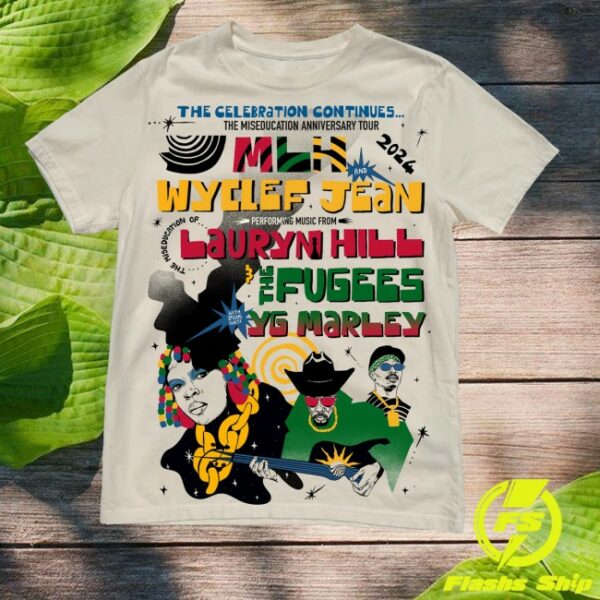 kenny Ms Lauryn Hill Merch Store Mlh X Fugees X Yg Tour Shirts