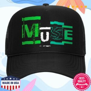 kenny Muse Merch Store Collage Logo Trucker Hat kenny Muse Merch Store Collage Logo Trucker Hat