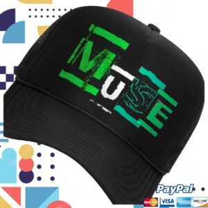 kenny Muse Merch Store Collage Logo Trucker Hats kenny Muse Merch Store Collage Logo Trucker Hats