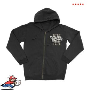 kenny My Chemical Romance Merch Store The Black Parade Tour Zip Hoodie