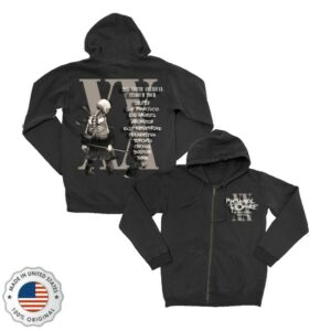 kenny My Chemical Romance Merch Store The Black Parade Tour Zip Hoodiess kenny My Chemical Romance Merch Store The Black Parade Tour Zip Hoodiess