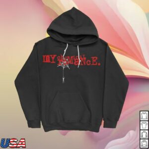 kenny My Chemical Romance Merch Store Tyftv Spiderweb Hoodie