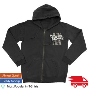 kenny My Chemical Romance Merch The Black Parade Tour Zip Hoodie kenny My Chemical Romance Merch The Black Parade Tour Zip Hoodie