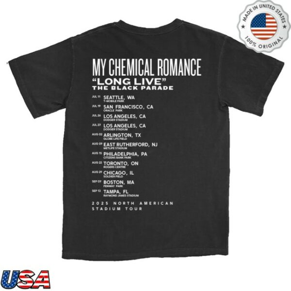 kenny My Chemical Romance Merch The Dictator Tour Tee0