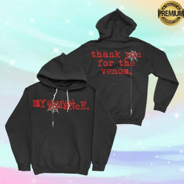 kenny My Chemical Romance Merch Tyftv Spiderweb Hoodie1