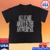 kenny Nss Edicola Merch Fuorimoda All I Care Boxy Slim Shirt Black