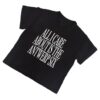 kenny Nss Edicola Merch Fuorimoda All I Care Boxy Slim Shirt Black1