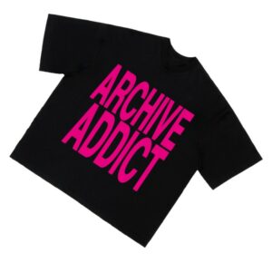 kenny Nss Edicola Merch Fuorimoda Archive Addict Boxy Tee Black Magenta1 kenny Nss Edicola Merch Fuorimoda Archive Addict Boxy Tee Black Magenta1