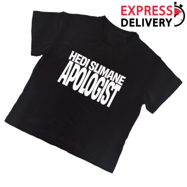 kenny Nss Edicola Merch Fuorimoda Hedi Slimane Apologist Boxy Slim Shirt Black0