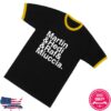 kenny Nss Edicola Merch Fuorimoda Martin Hedi Raf Miuccia Ring Tee Black Yellow1