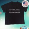 kenny Nss Edicola Merch Shop Store I Know How To Spell Ann Demeulemeester Boxy Slim Shirt