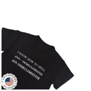 kenny Nss Edicola Merch Shop Store I Know How To Spell Ann Demeulemeester Boxy Slim Shirtw