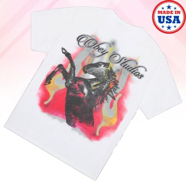 kenny Obey Clothing Merch Store Obey Studios Horse Shirts