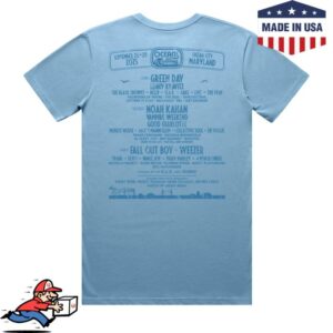 kenny Oceans Calling Festival Merch Store Crab Lineup Shirt