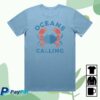 kenny Oceans Calling Festival Merch Store Crab Lineup Shirts
