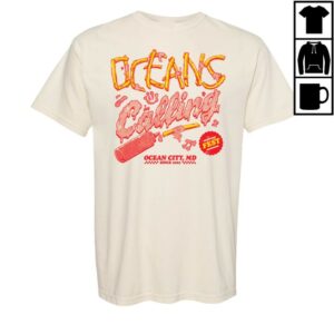 kenny Oceans Calling Festival Merch Store Fries Lineup Shirts
