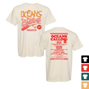 kenny Oceans Calling Festival Merch Store Fries Lineup Shirtss