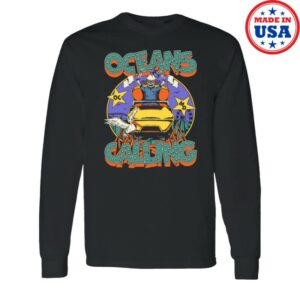 kenny Oceans Calling Festival Merch Store Rollercoaster Lineup Long Sleeve Shirts