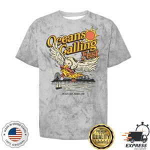 kenny Oceans Calling Festival Merch Store Seagull Lineup Shirt kenny Oceans Calling Festival Merch Store Seagull Lineup Shirt