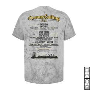 kenny Oceans Calling Festival Merch Store Seagull Lineup Shirts kenny Oceans Calling Festival Merch Store Seagull Lineup Shirts