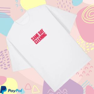 kenny Olivia Dean Merch Store Same Day Cleaning White Shirtw