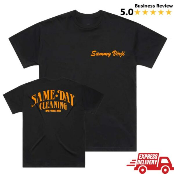 kenny Olivia Dean Merch Store Sammy Virji Black Shirt