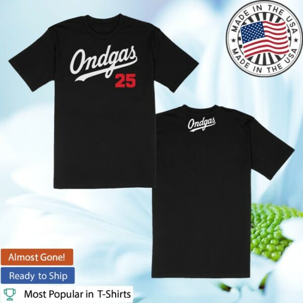 kenny Ondgas Merch 100 Entries Ondgas 25 Shirt