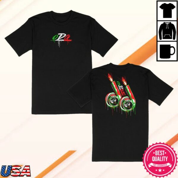 kenny Ondgas Merch 100 Entries Twin Turbo Mexico Drip Shirt